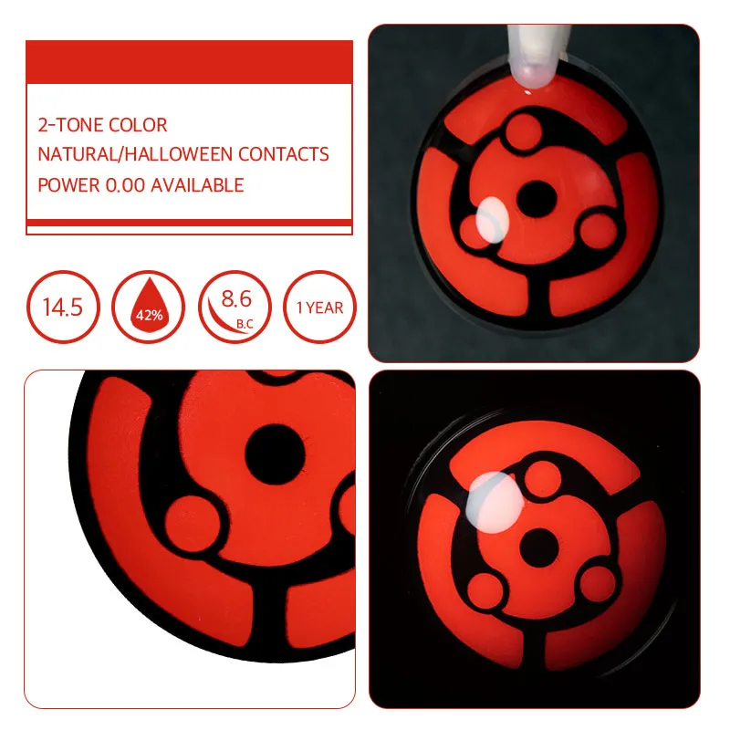 ONYALENS Mangekyou Madara Uchiha Sharingan | 1 Year
