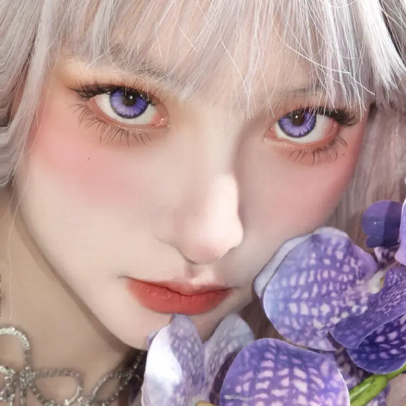 ONYALENS Icy Petal Purple | 6 Months