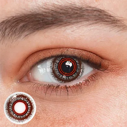 ONYALENS Spider Obscura Red | 1 Year